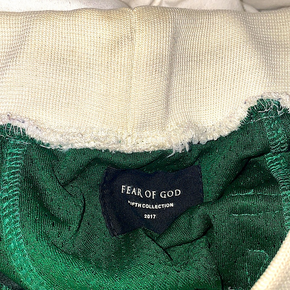 100% silk FEAR OF GOD lined BRAND NEW WITHOUT TAGS AUTHENTIC DROP CROTCH BEIBER - Picture 2 of 15